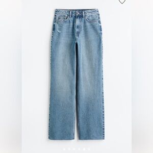 Brand new wide leg ultra high waisted jeans!